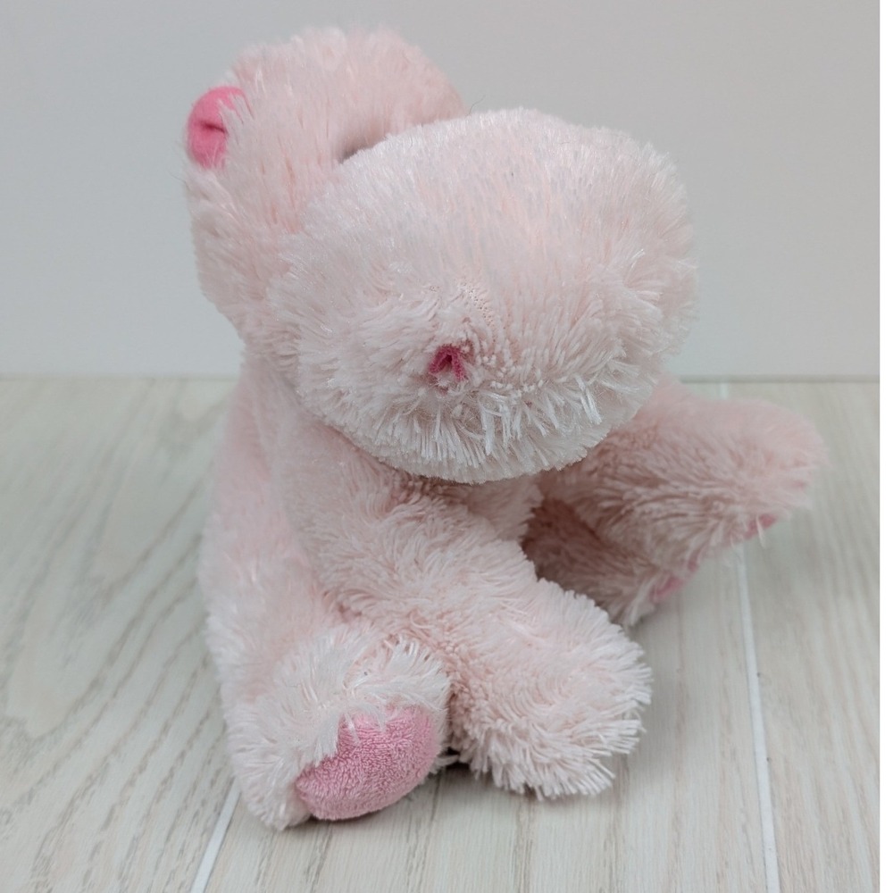 Russ Berrie Pink Darly Hippo Plush Stuffed Animal Toy no headband